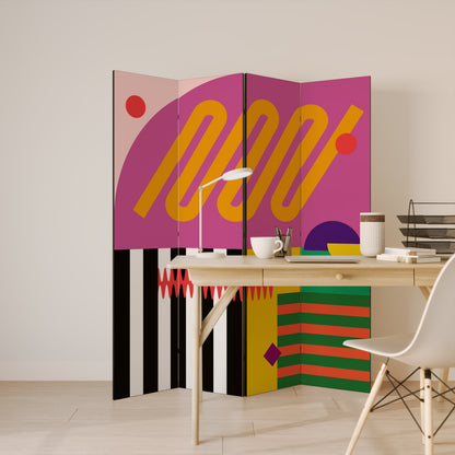 VIVID ART Παραβάν με 4 πάνελ