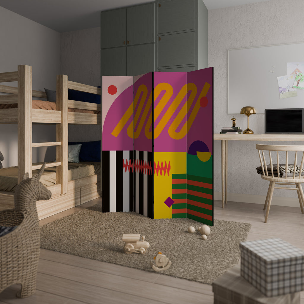 VIVID ART Παραβάν με 4 πάνελ