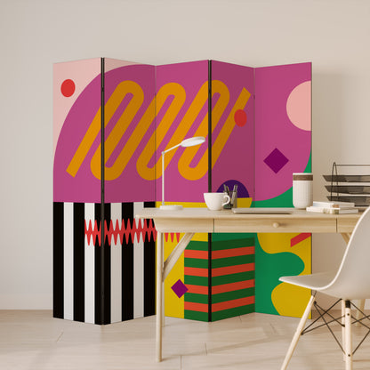 VIVID ART Παραβάν με 5 πάνελ