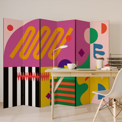 VIVID ART Παραβάν με 6 πάνελ