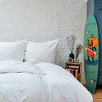 PUMPKIN BASEBALL Surfboard Decorative Panel