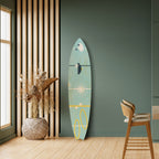 PATHS TO HAPPINESS Surfboard Decorative Panel
