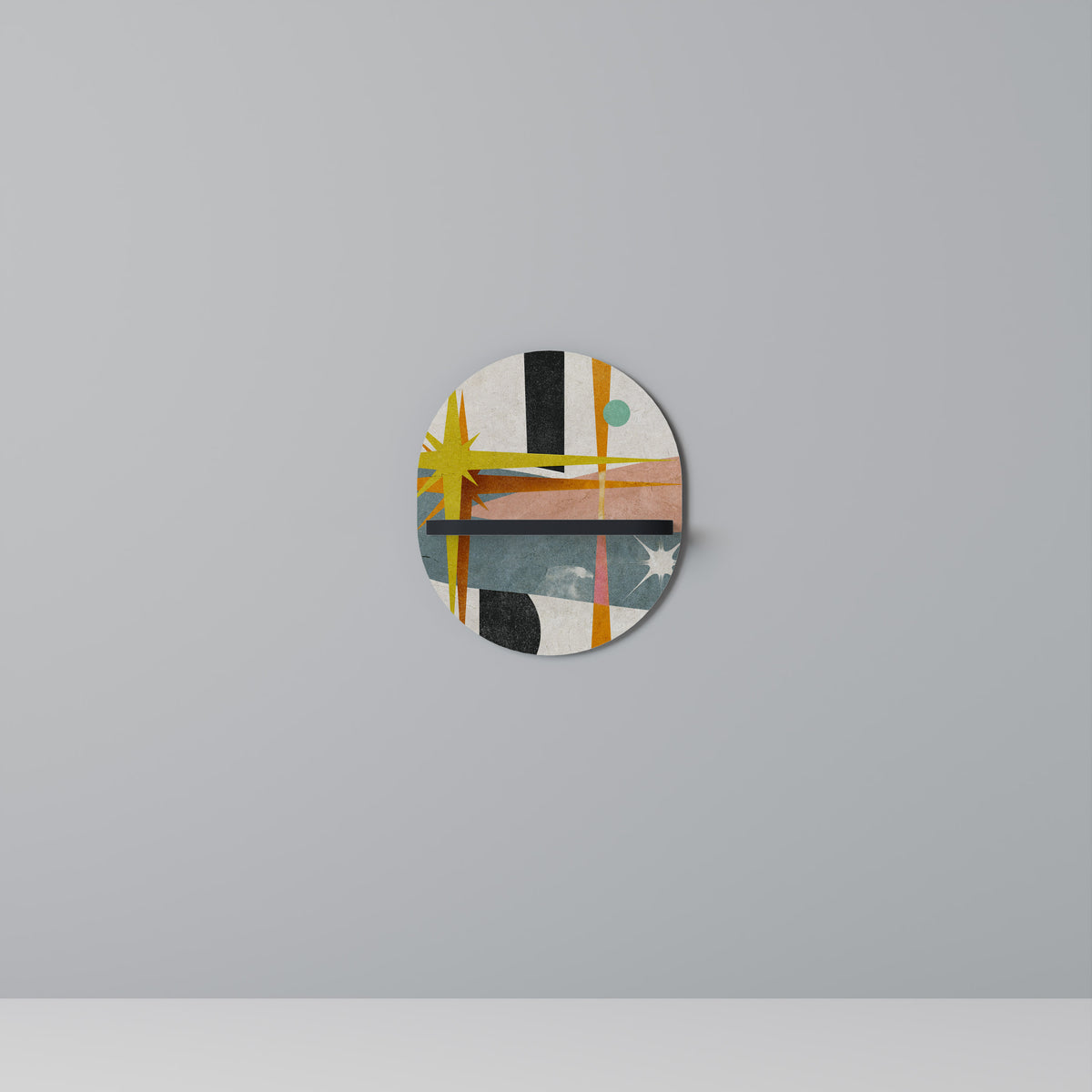 INTERSTELLAR VIBES Διακοσμητικό Ράφι Art Shelf