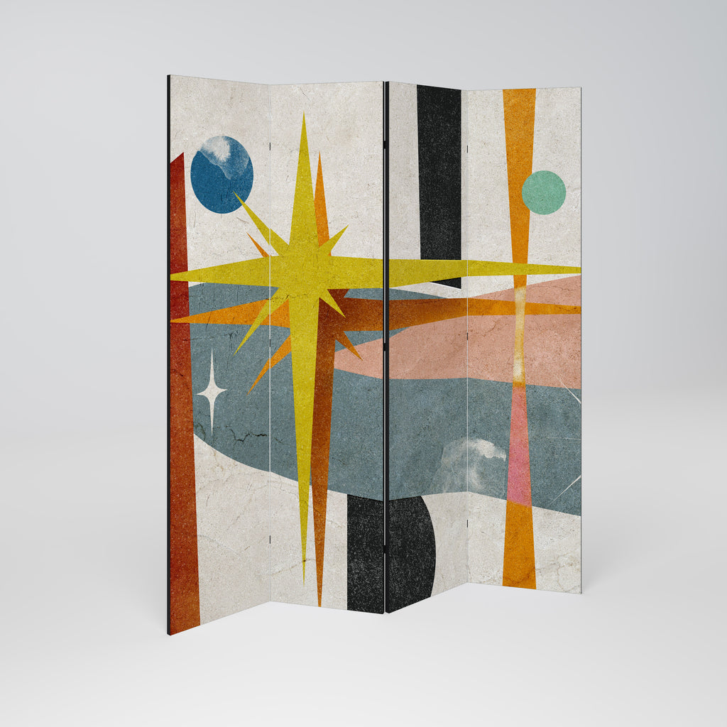 INTERSTELLAR VIBES Παραβάν με 4 πάνελ