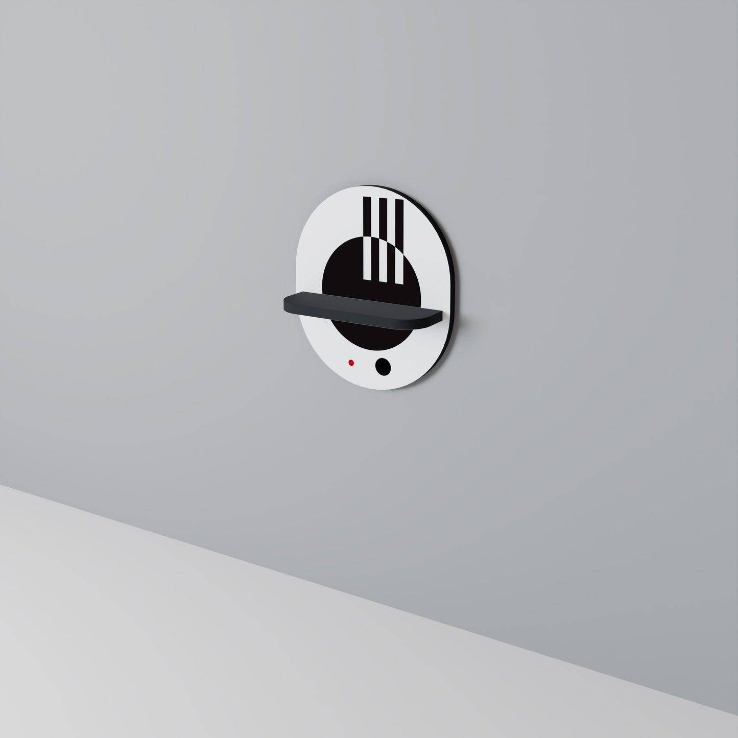 BLACK AND WHITE COMBINATION Διακοσμητικό Ράφι Art Shelf