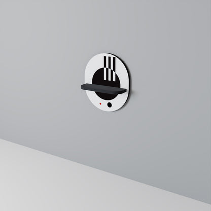 BLACK AND WHITE COMBINATION Διακοσμητικό Ράφι Art Shelf