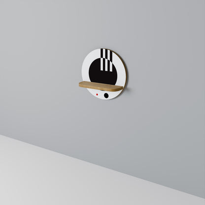 BLACK AND WHITE COMBINATION Διακοσμητικό Ράφι Art Shelf