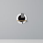 BLACK AND WHITE COMBINATION Διακοσμητικό Ράφι Art Shelf