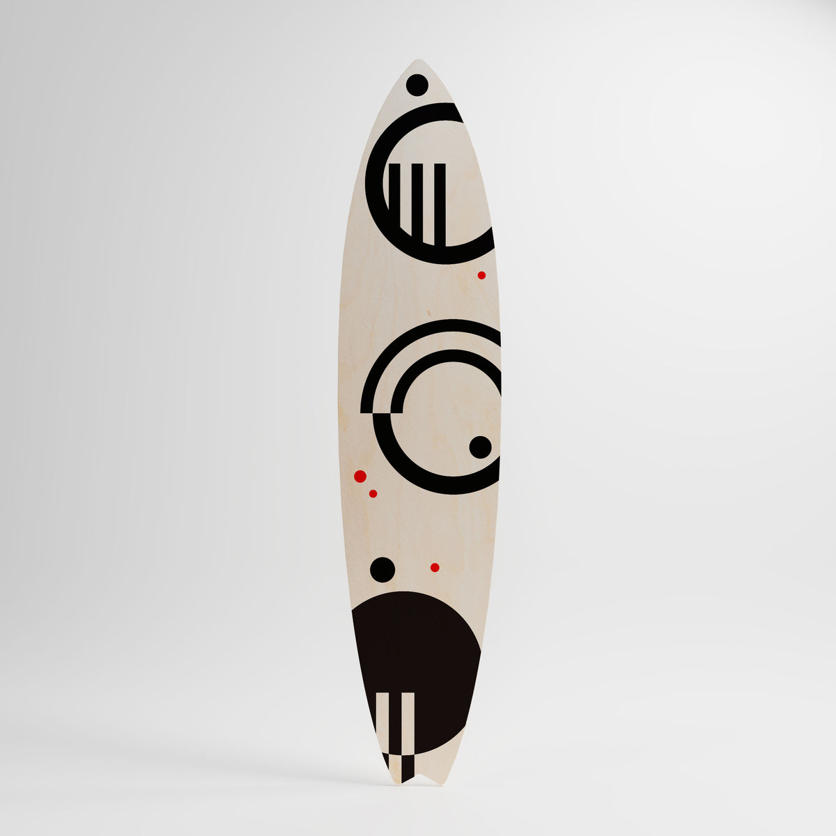 BLACK AND WHITE COMBINATION Διακοσμητική σανίδα Surf