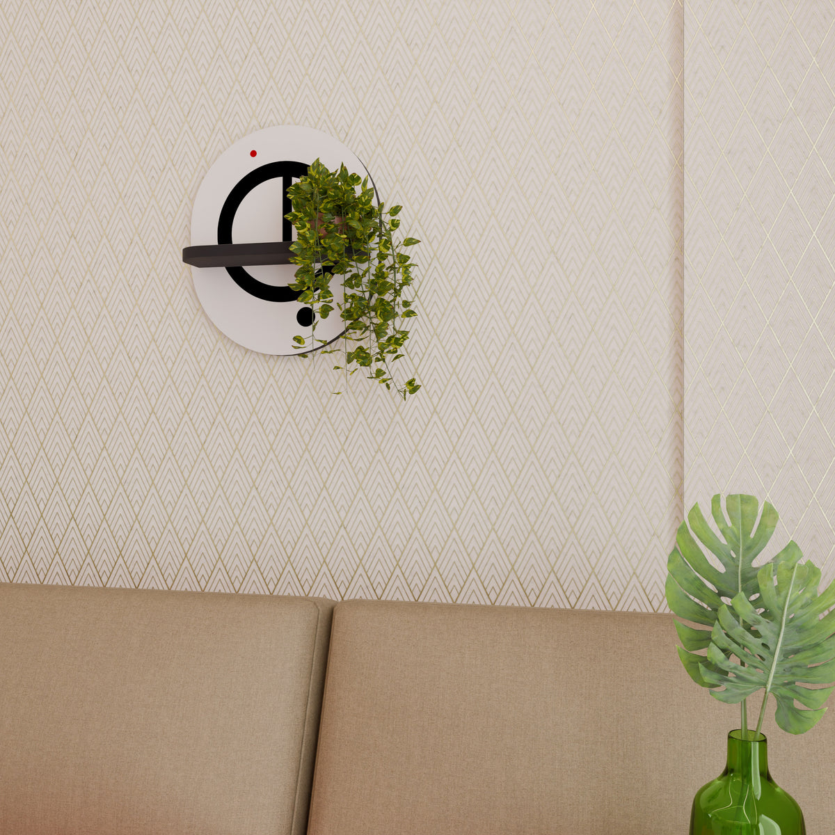 MINIMAL DOTS Διακοσμητικό Ράφι Art Shelf