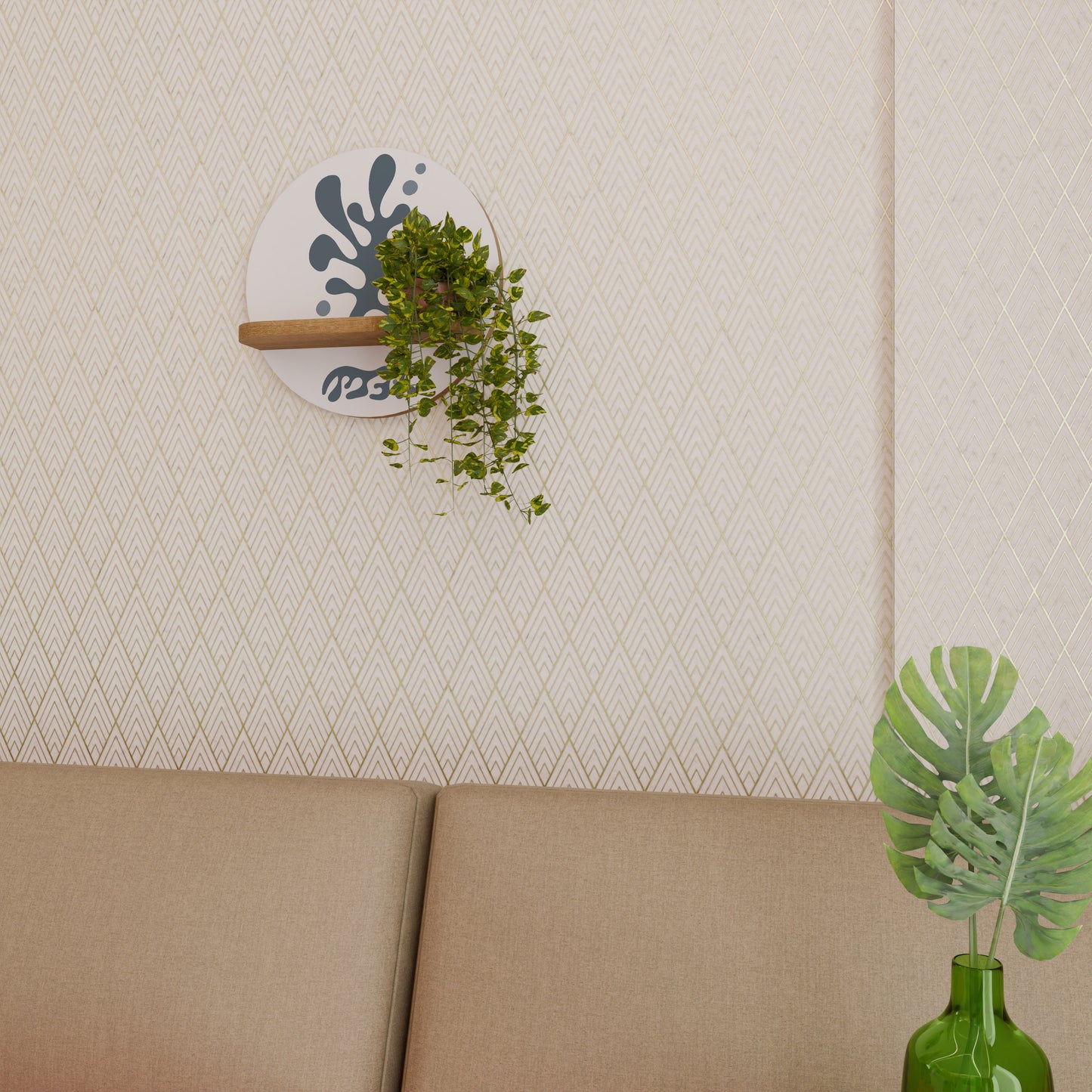 WONDERLAND VEGETATION Διακοσμητικό Ράφι Art Shelf