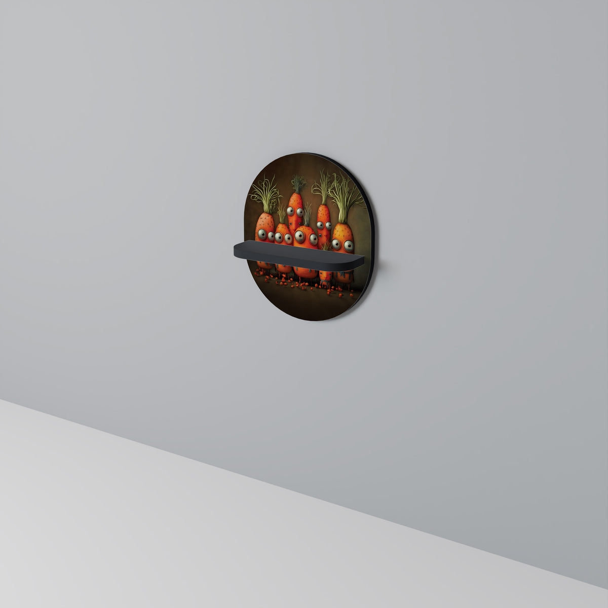 CUTE OR SCARY Art Shelf