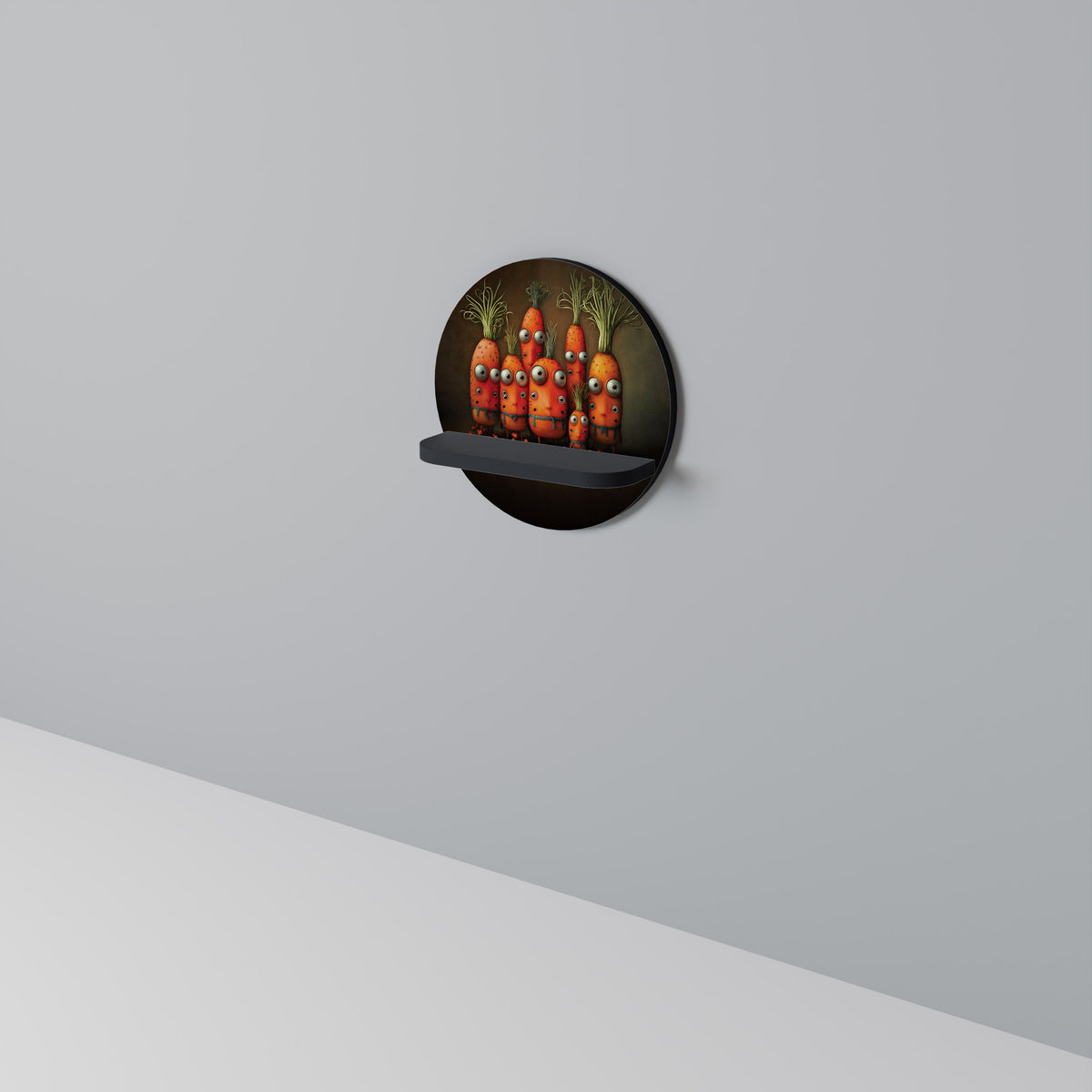 CUTE OR SCARY Art Shelf