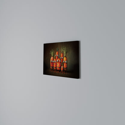 CUTE OR SCARY Horizontal Canvas Print