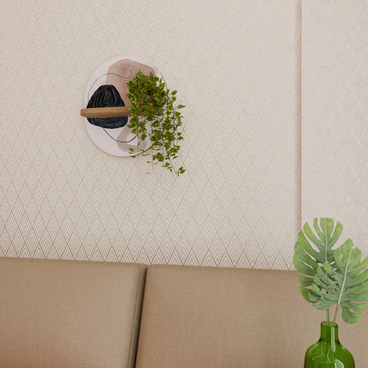 COLORFUL SHAPES Διακοσμητικό Ράφι Art Shelf