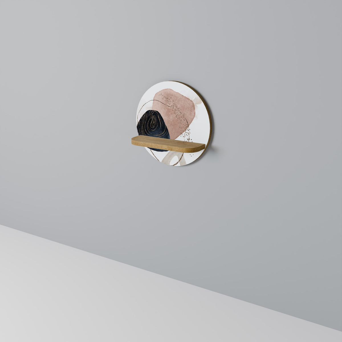 COLORFUL SHAPES Art Shelf