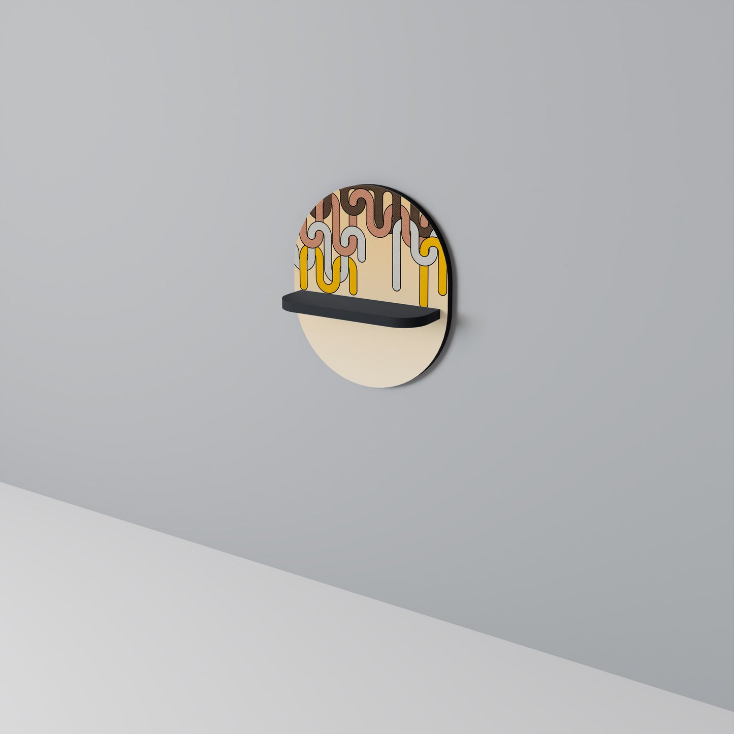 COLORFUL STRINGS Διακοσμητικό Ράφι Art Shelf