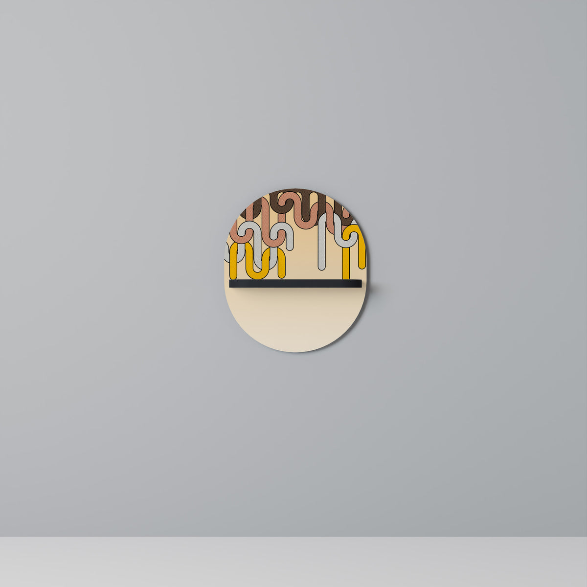 COLORFUL STRINGS Διακοσμητικό Ράφι Art Shelf