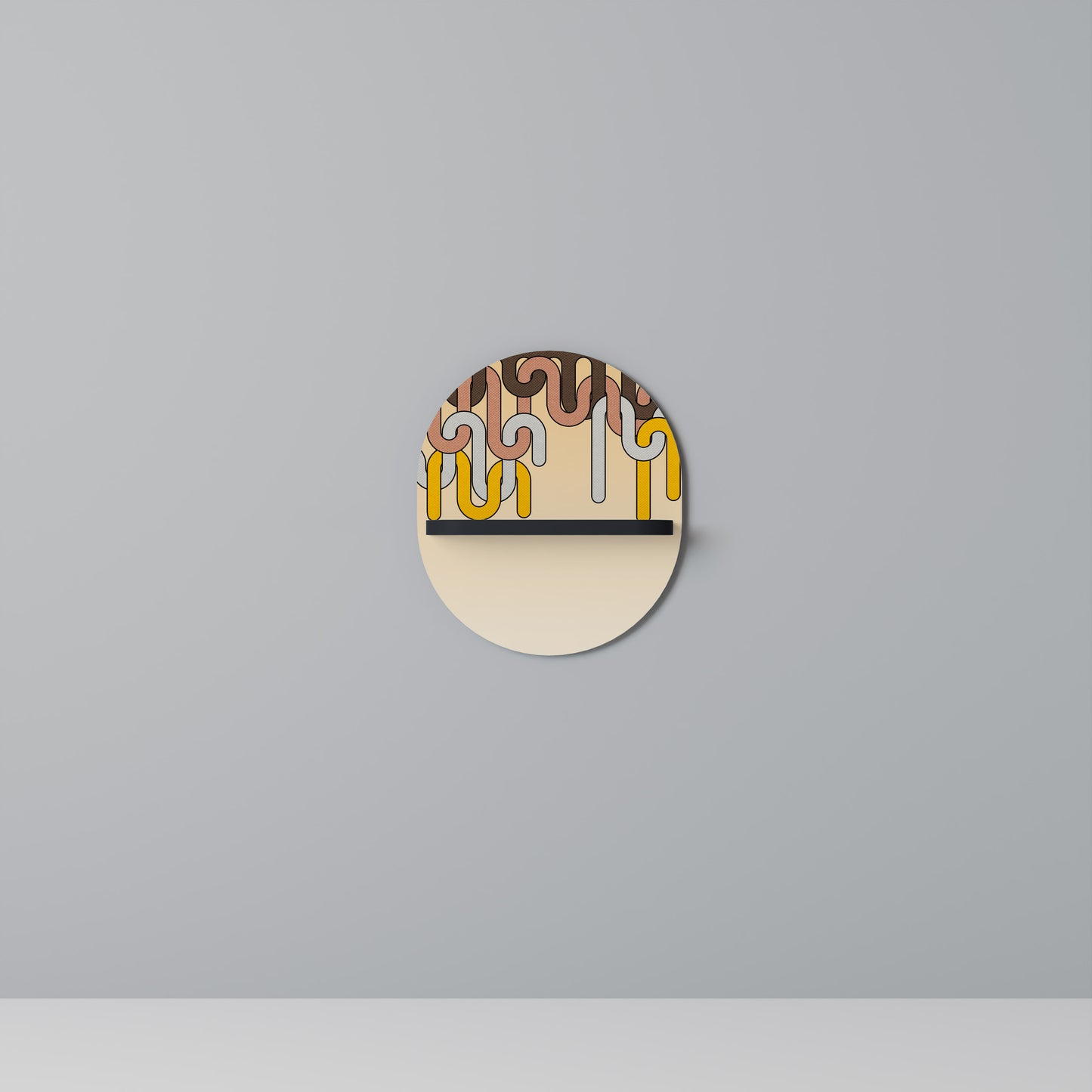 COLORFUL STRINGS Διακοσμητικό Ράφι Art Shelf
