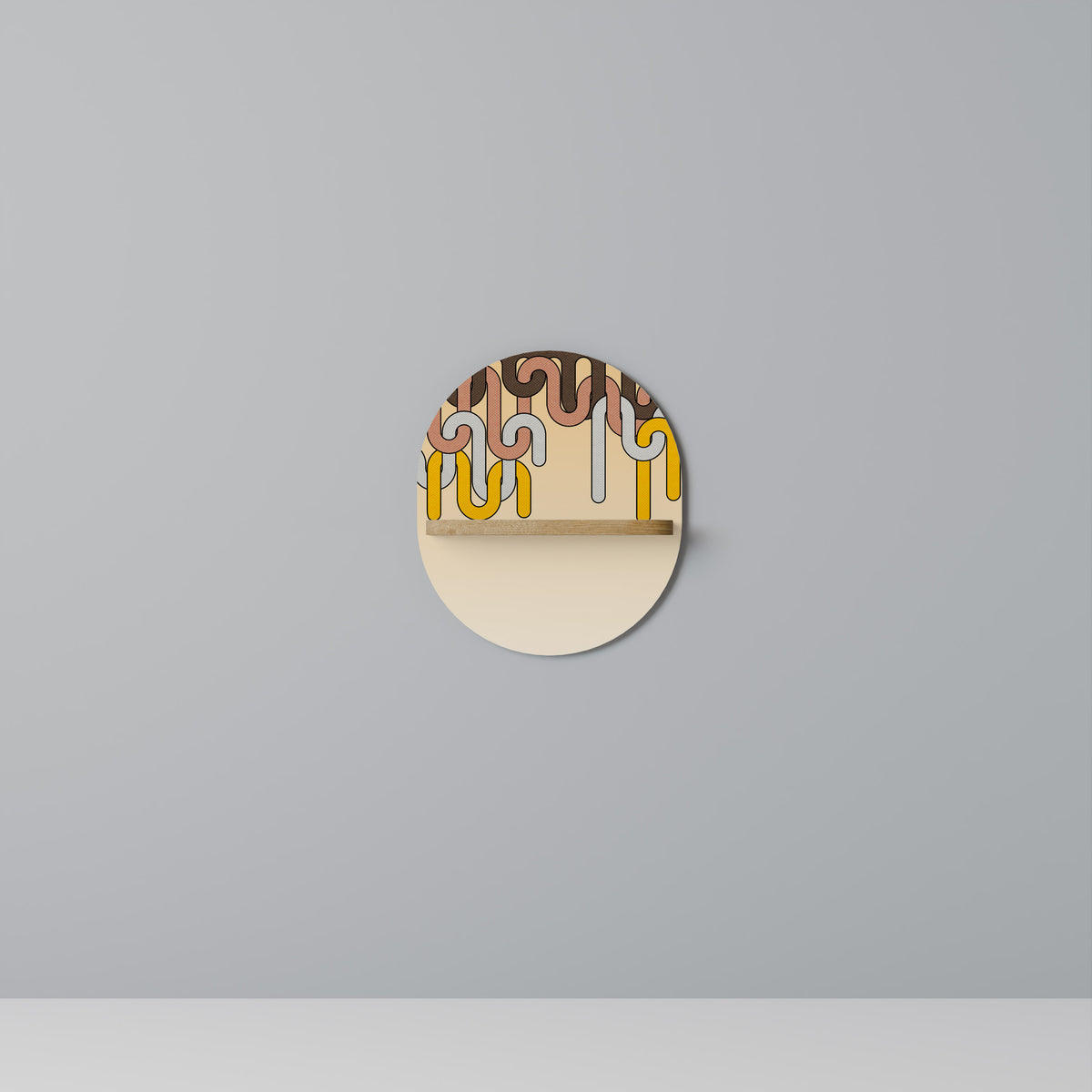 COLORFUL STRINGS Διακοσμητικό Ράφι Art Shelf