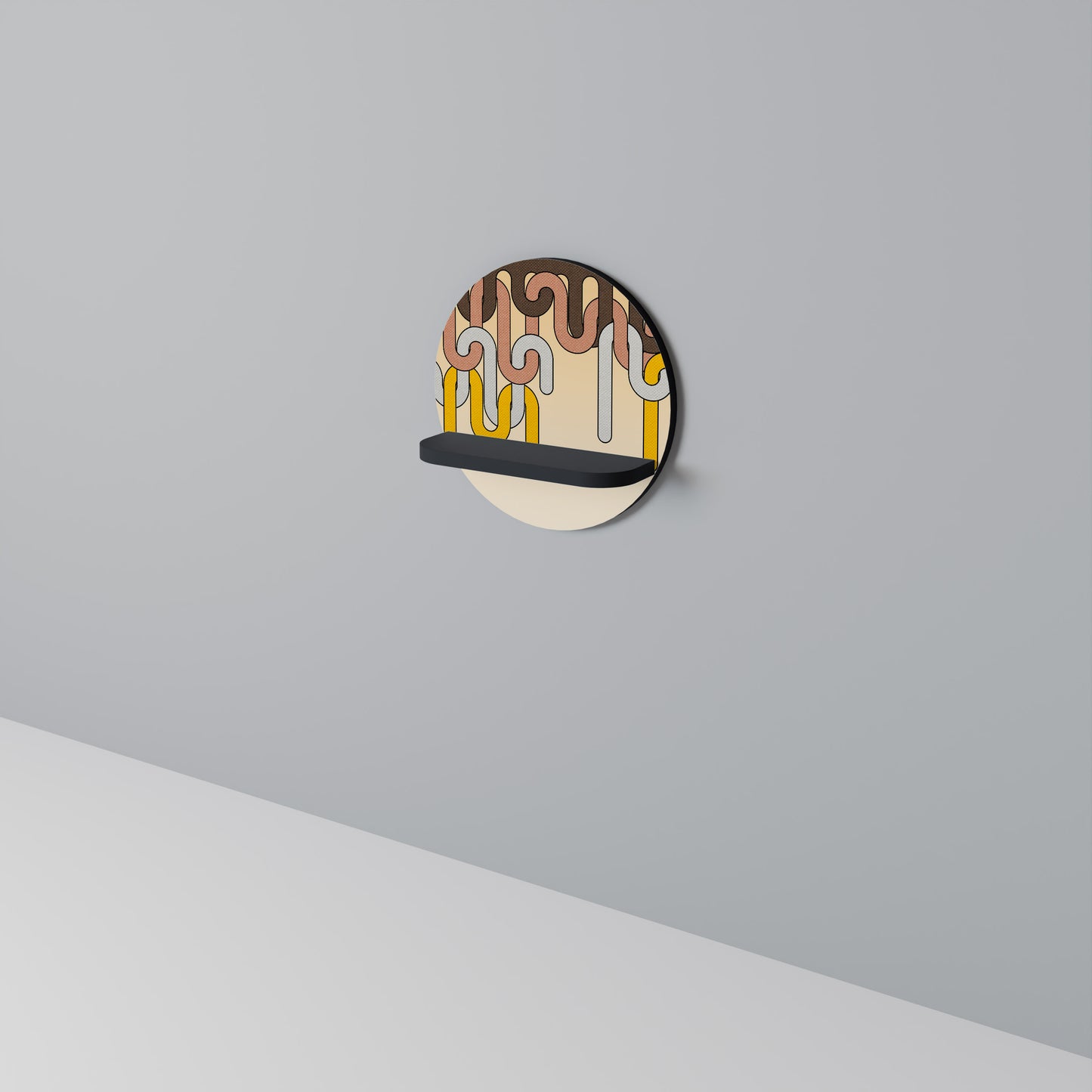 COLORFUL STRINGS Διακοσμητικό Ράφι Art Shelf