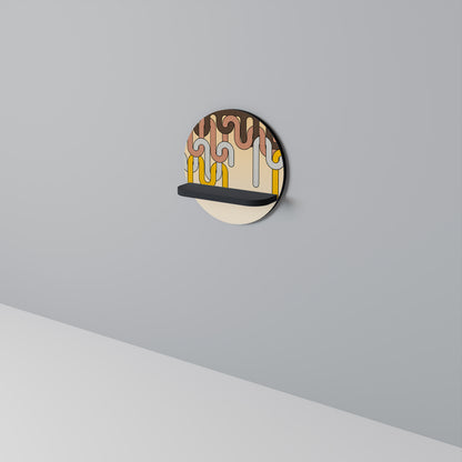 COLORFUL STRINGS Διακοσμητικό Ράφι Art Shelf