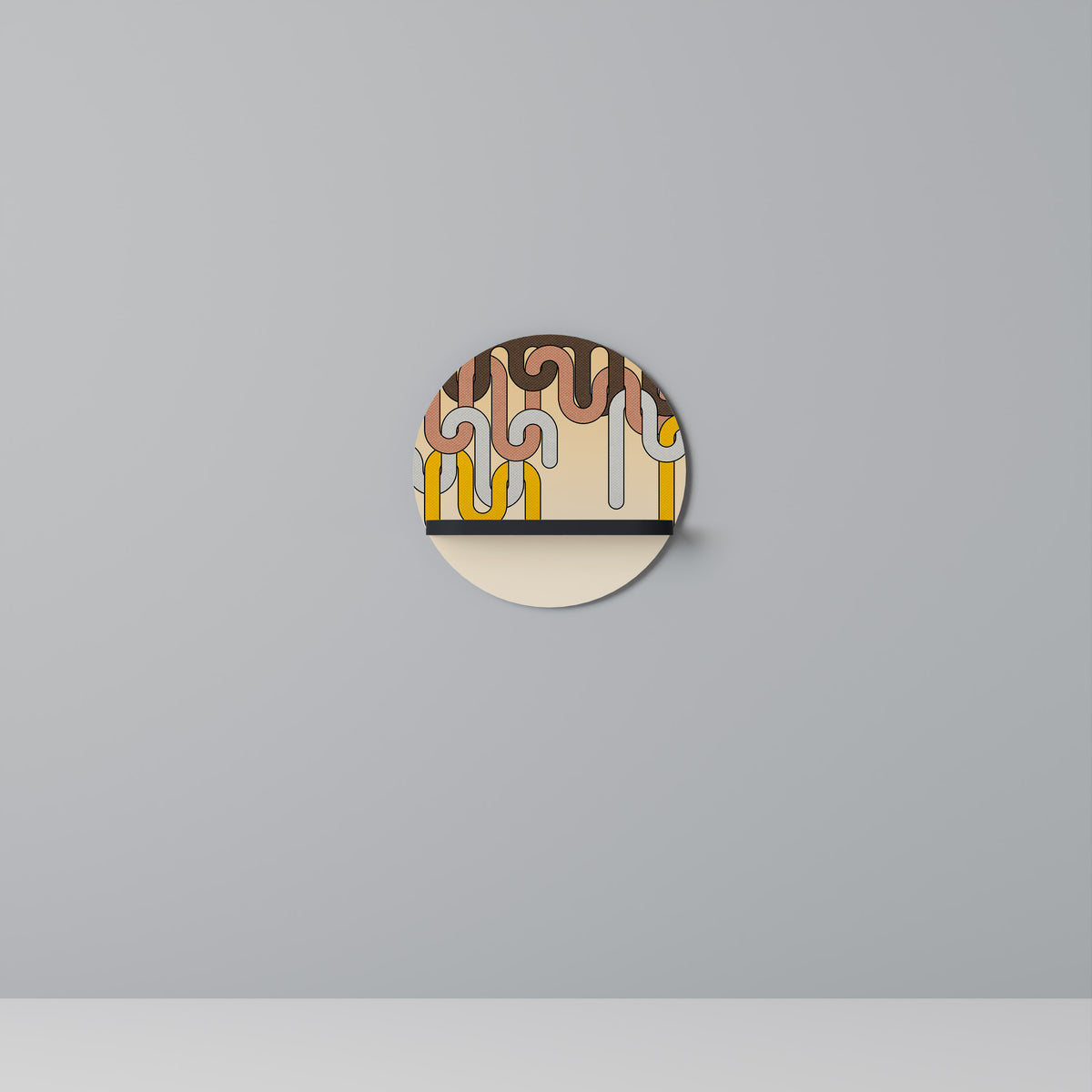 COLORFUL STRINGS Art Shelf