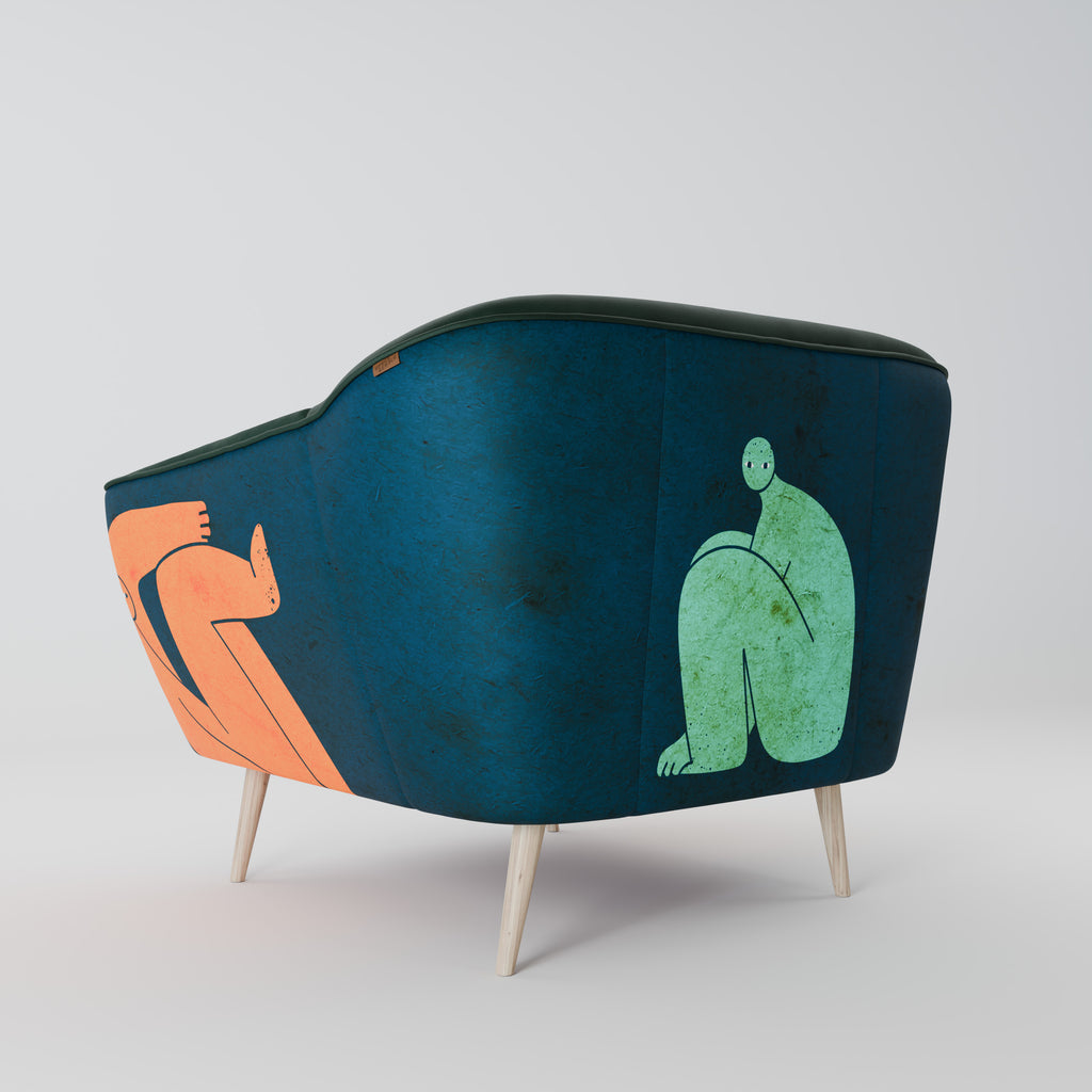 TOGETHER BUT SEPARATELY AURORA Armchair