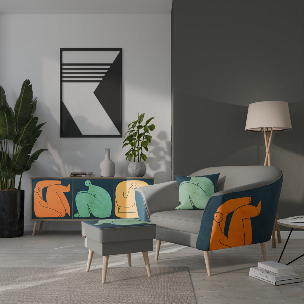 TOGETHER BUT SEPARATELY AURORA Armchair