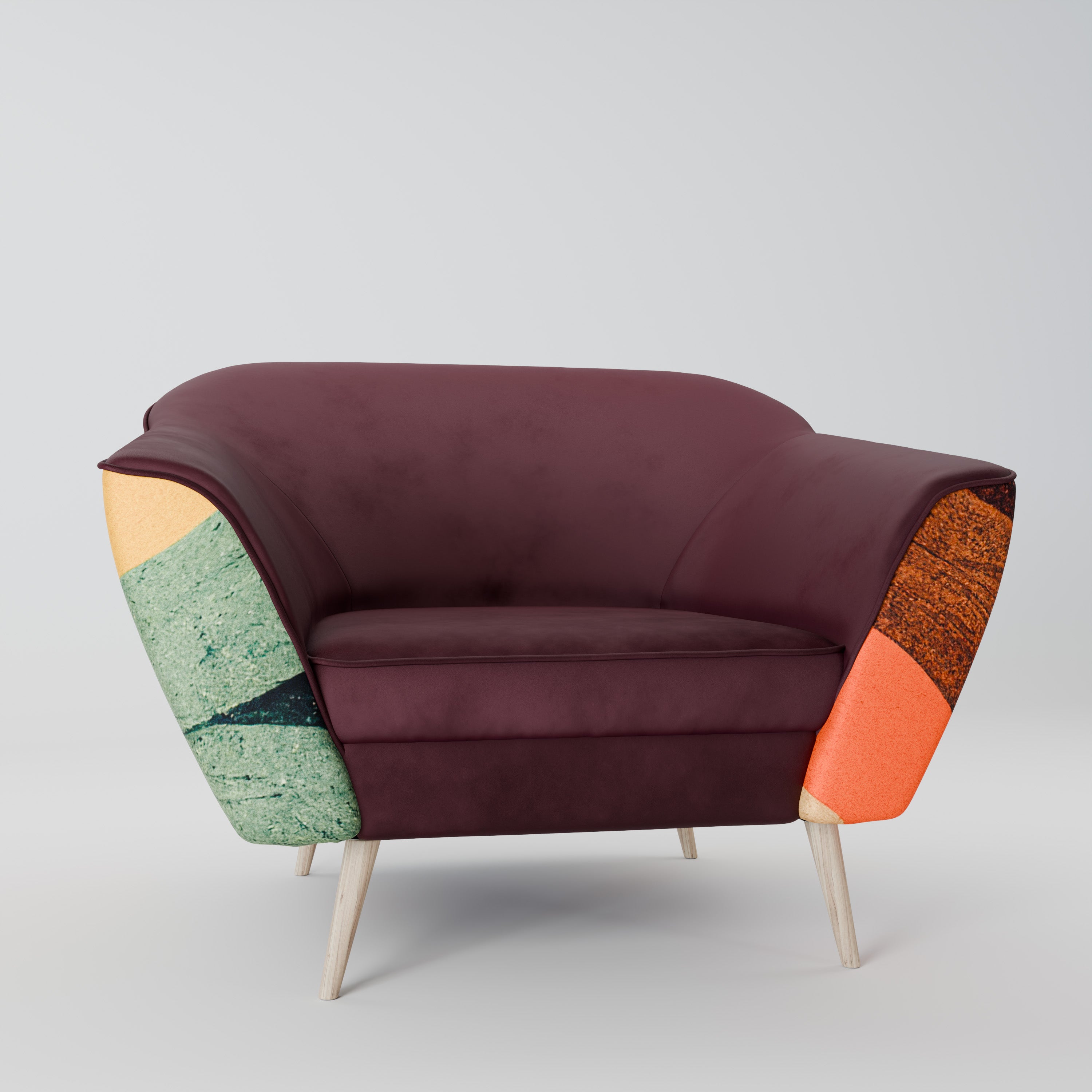 COLORFUL STRANDS AURORA Armchair