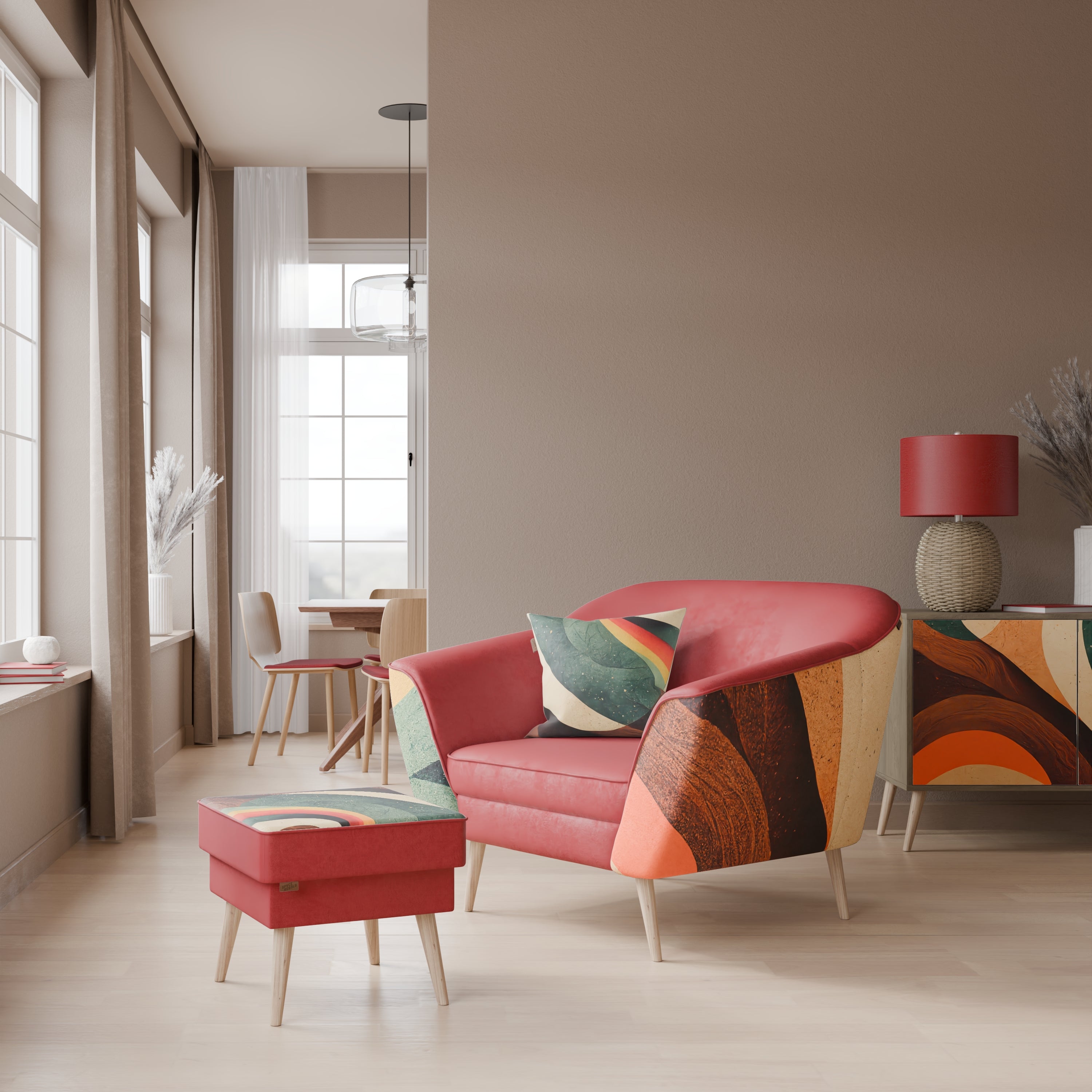 COLORFUL STRANDS AURORA Armchair