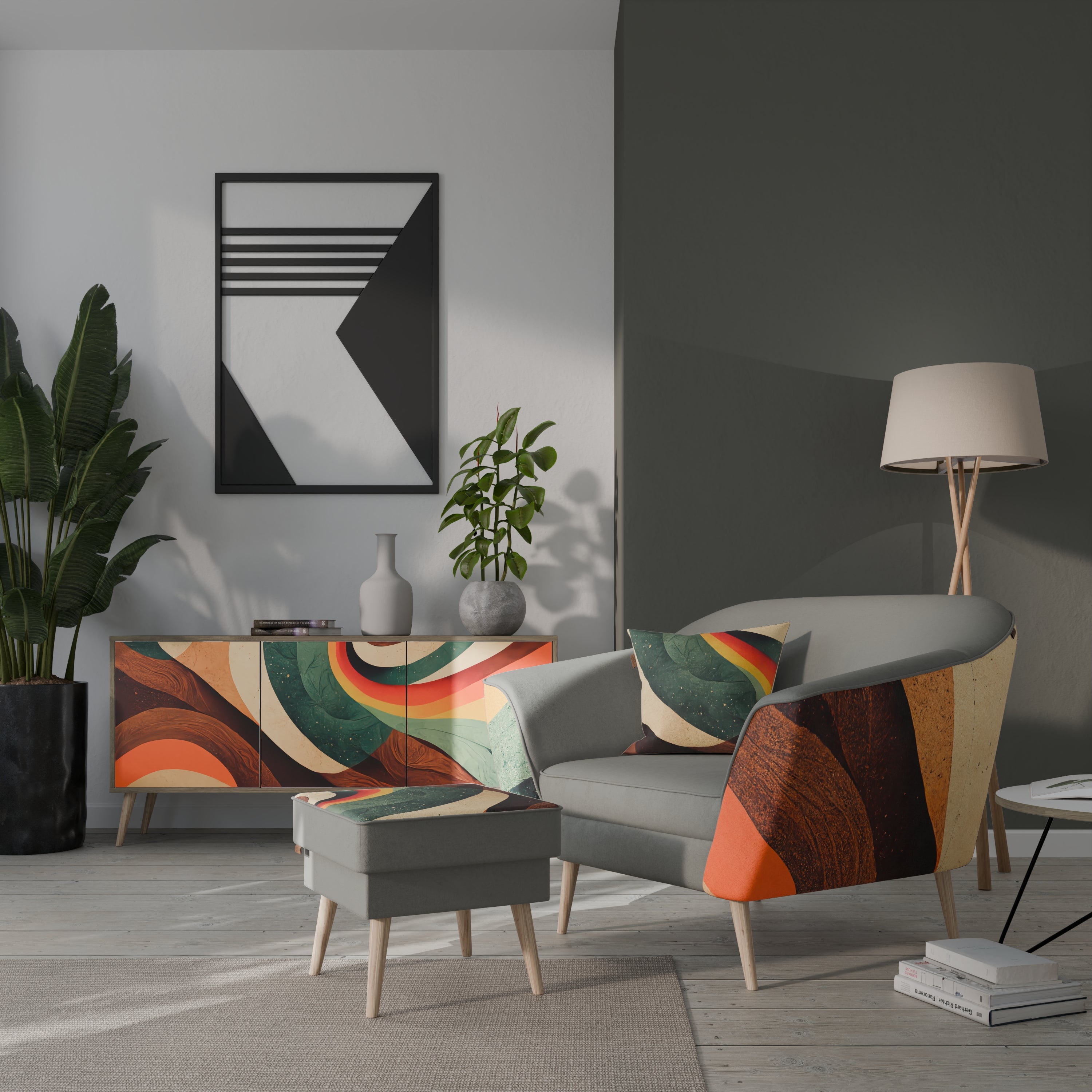 COLORFUL STRANDS AURORA Armchair