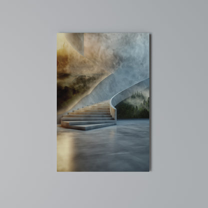 STEPS TO SERENITY Κατακόρυφος Πίνακας σε Καμβά
