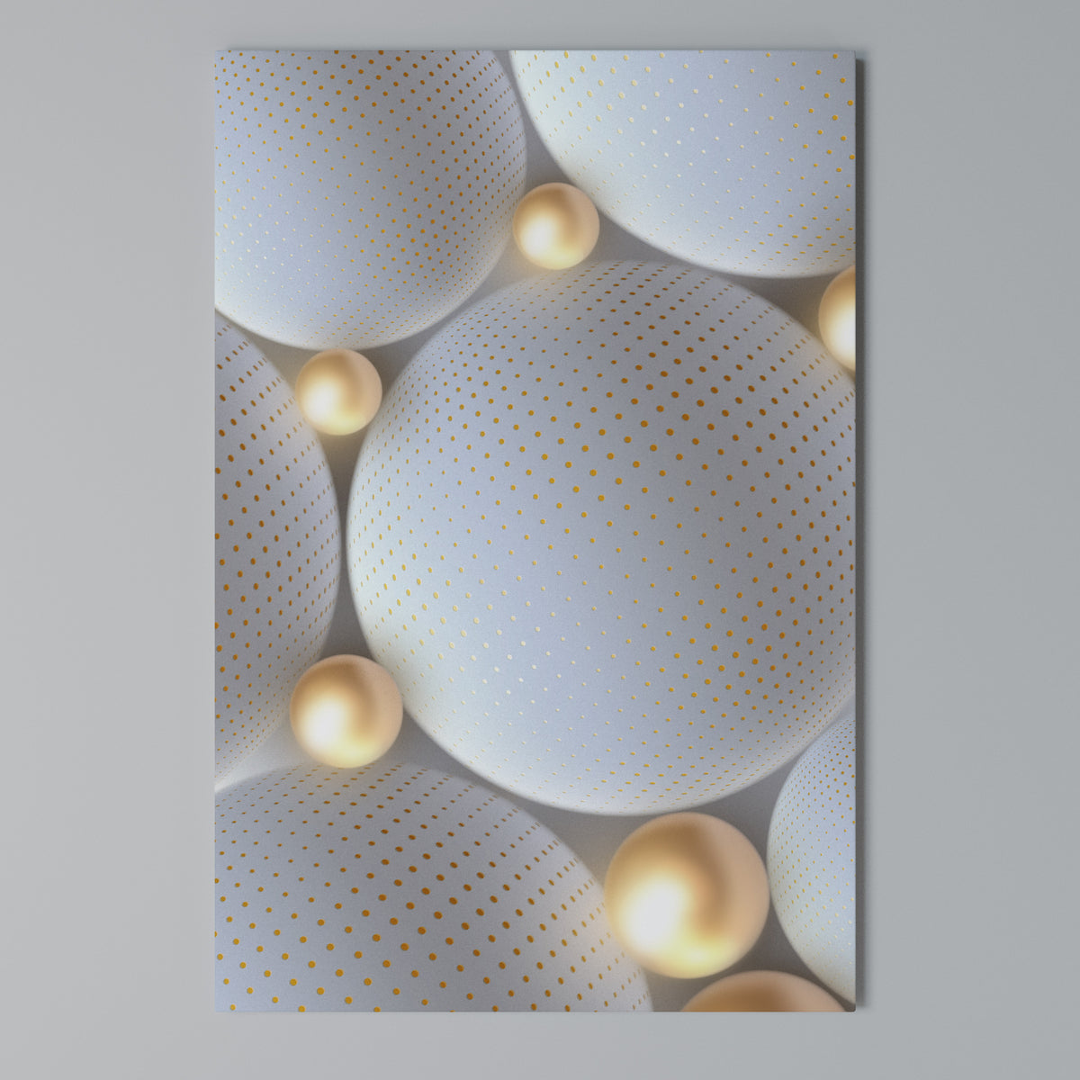 LUMINOUS SPHERICAL HARMONY Κατακόρυφος Πίνακας σε Καμβά