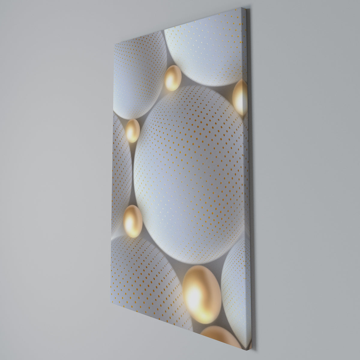 LUMINOUS SPHERICAL HARMONY Κατακόρυφος Πίνακας σε Καμβά