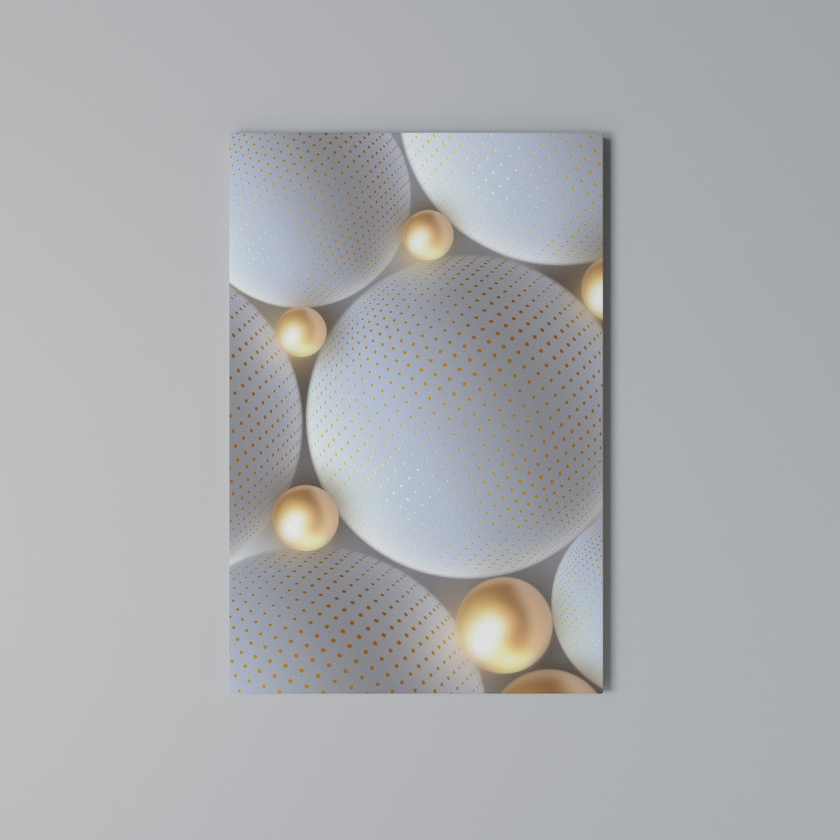 LUMINOUS SPHERICAL HARMONY Κατακόρυφος Πίνακας σε Καμβά