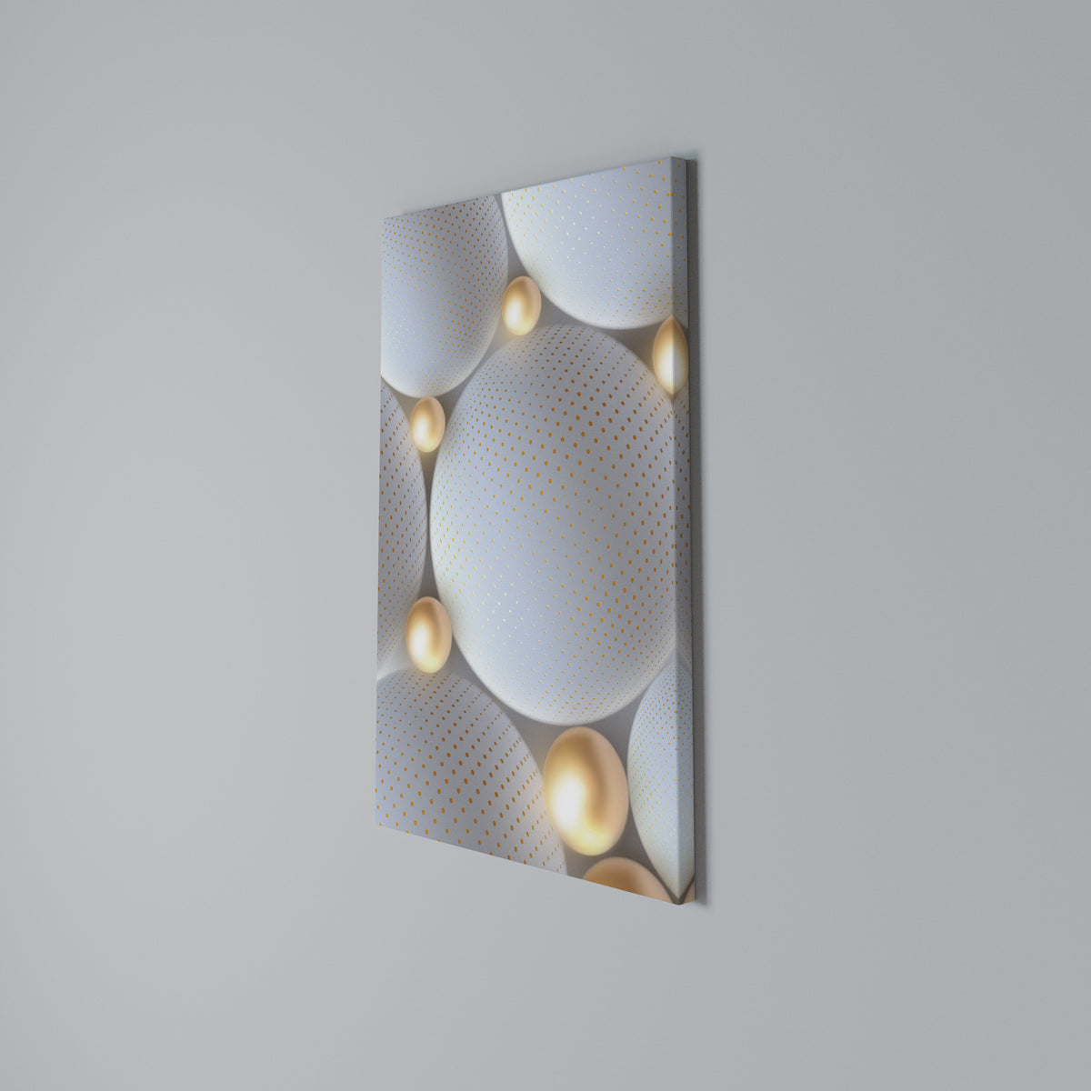 LUMINOUS SPHERICAL HARMONY Κατακόρυφος Πίνακας σε Καμβά