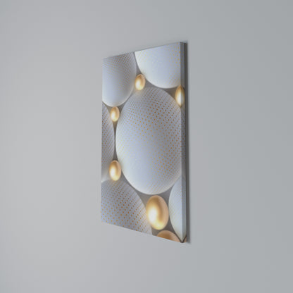 LUMINOUS SPHERICAL HARMONY Κατακόρυφος Πίνακας σε Καμβά