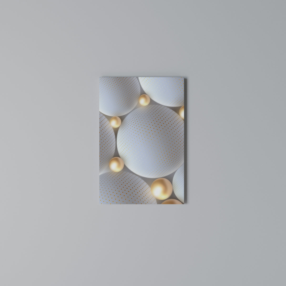 LUMINOUS SPHERICAL HARMONY Κατακόρυφος Πίνακας σε Καμβά
