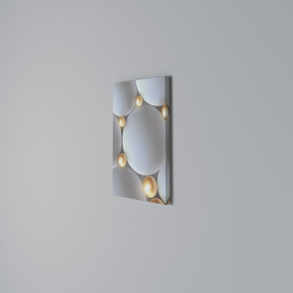LUMINOUS SPHERICAL HARMONY Κατακόρυφος Πίνακας σε Καμβά