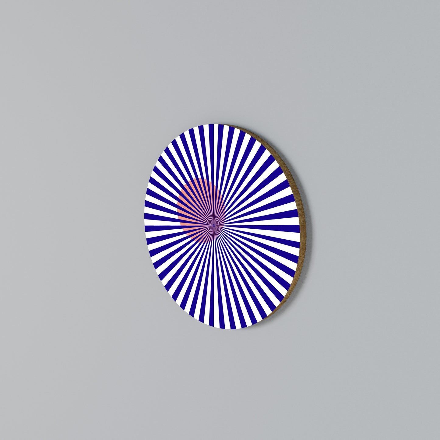 RADIANT ILLUSION Στρογγυλός πίνακας ζωγραφικής