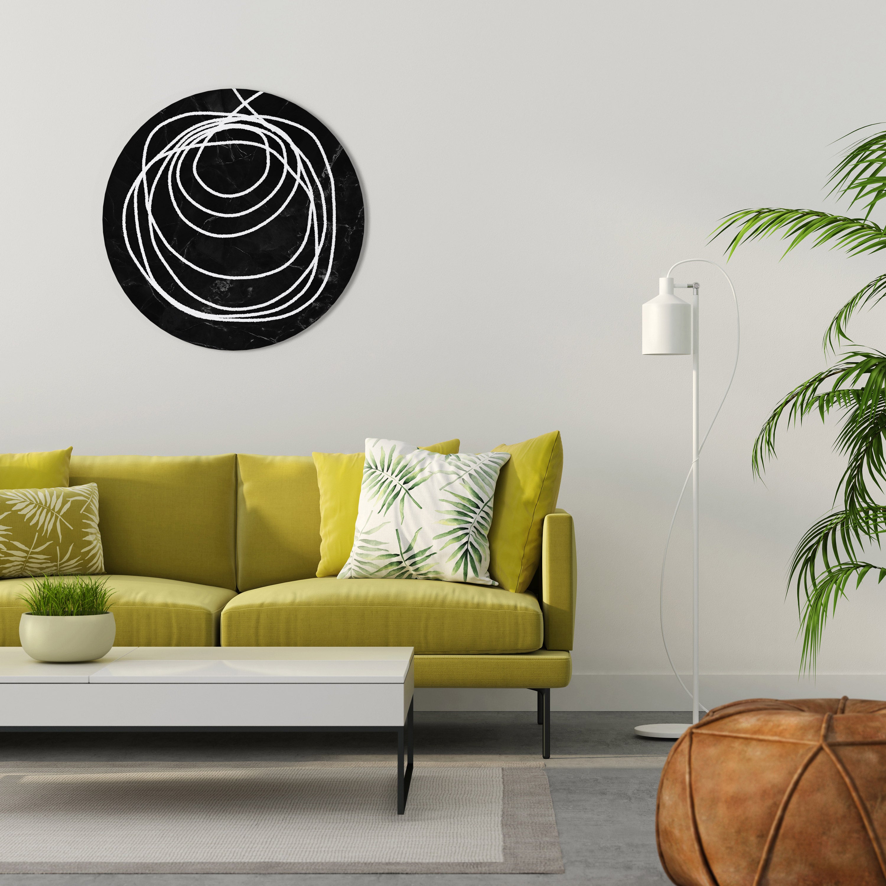 Στρογγυλή Τέχνη Τοίχου TRUST CIRCLES