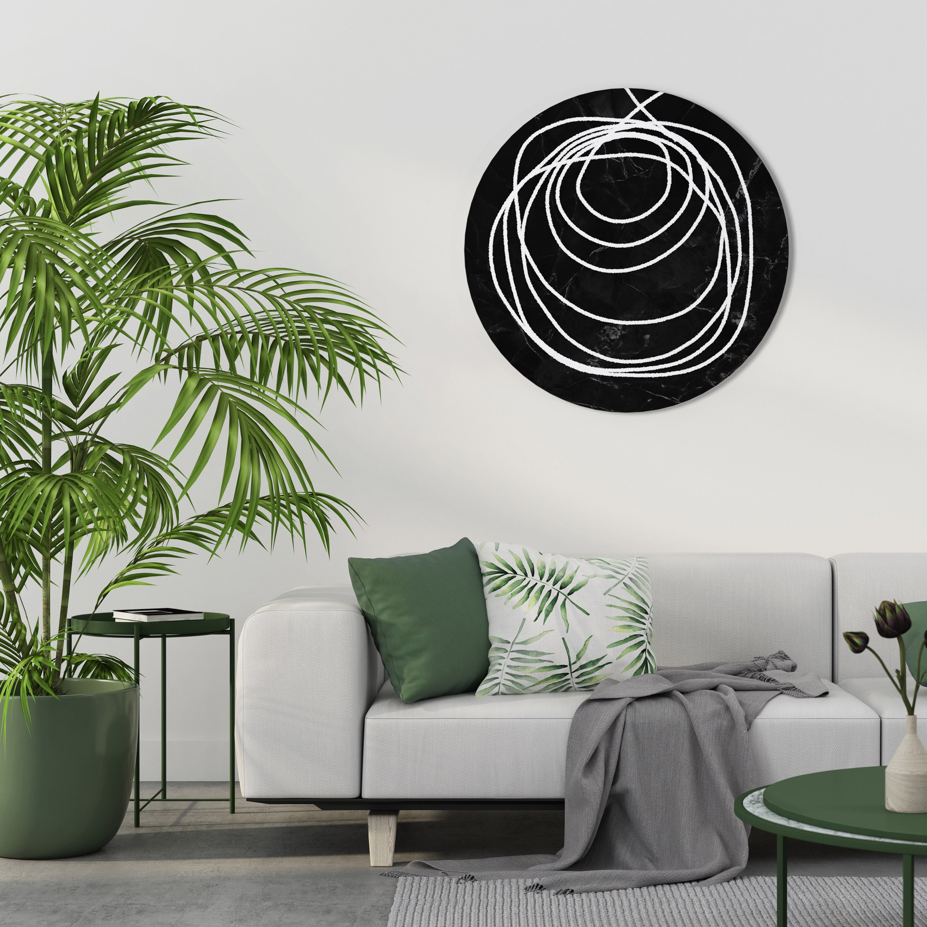 Στρογγυλή Τέχνη Τοίχου TRUST CIRCLES