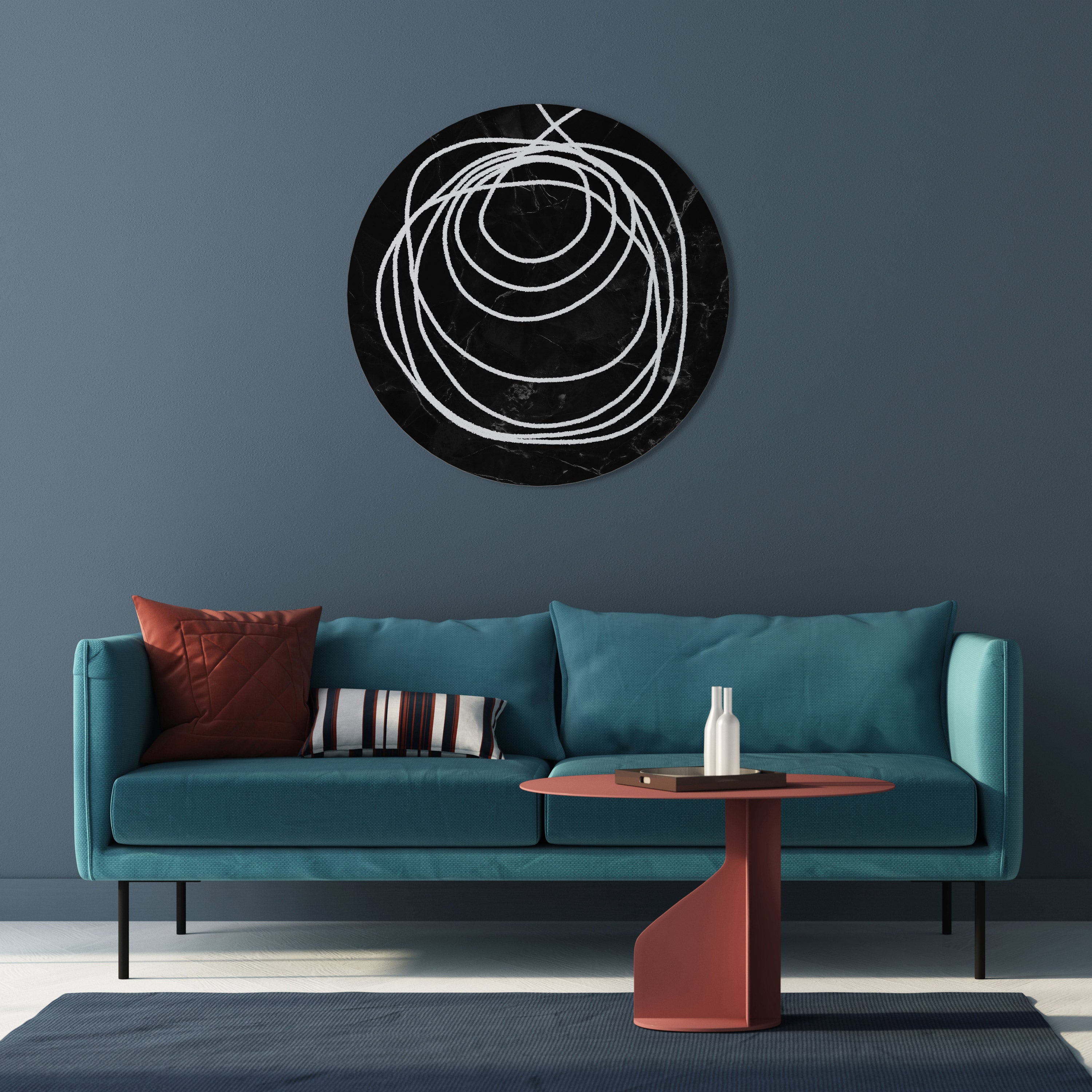 Στρογγυλή Τέχνη Τοίχου TRUST CIRCLES