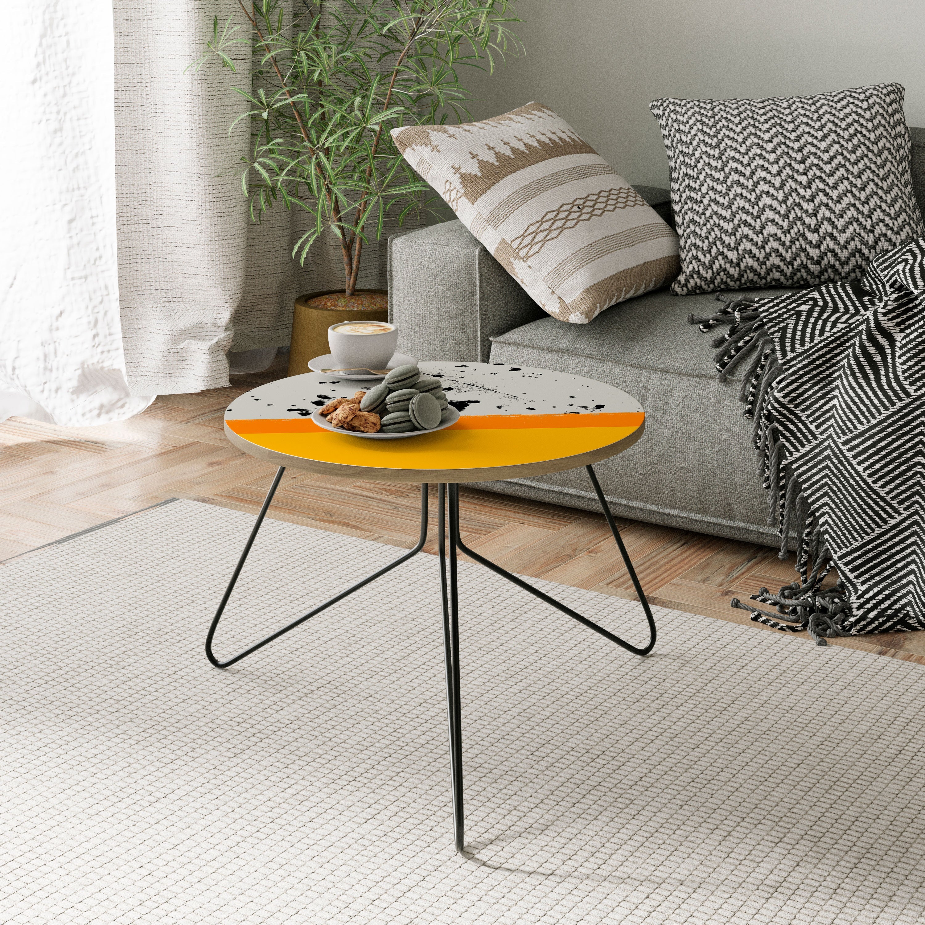 DYED BY ORANGE Coffee Table 60