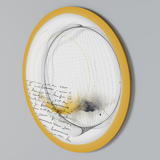VORTEX OF CREATIVITY Στρογγυλός πίνακας ζωγραφικής