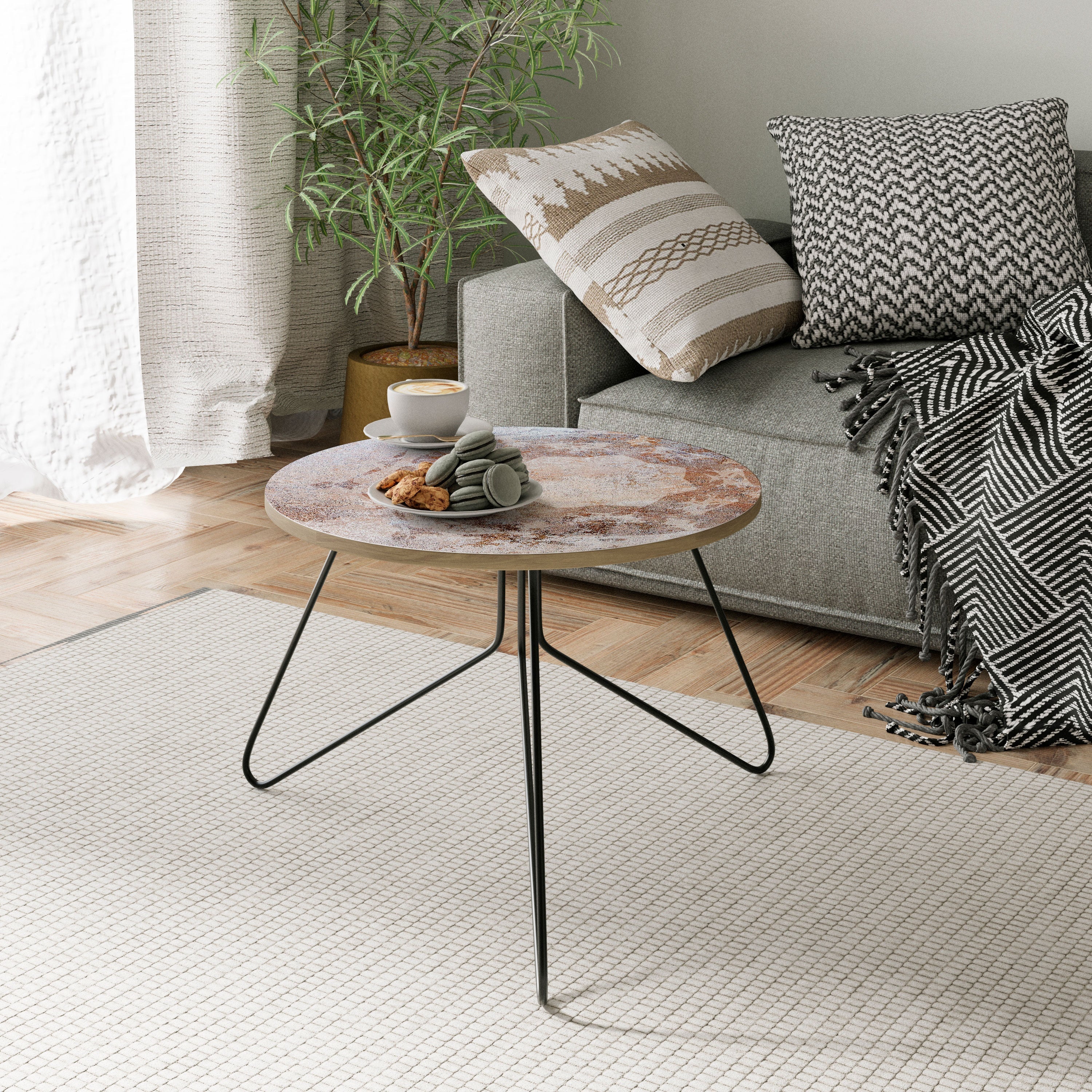 EARTHY ELEGANCE Coffee Table 60