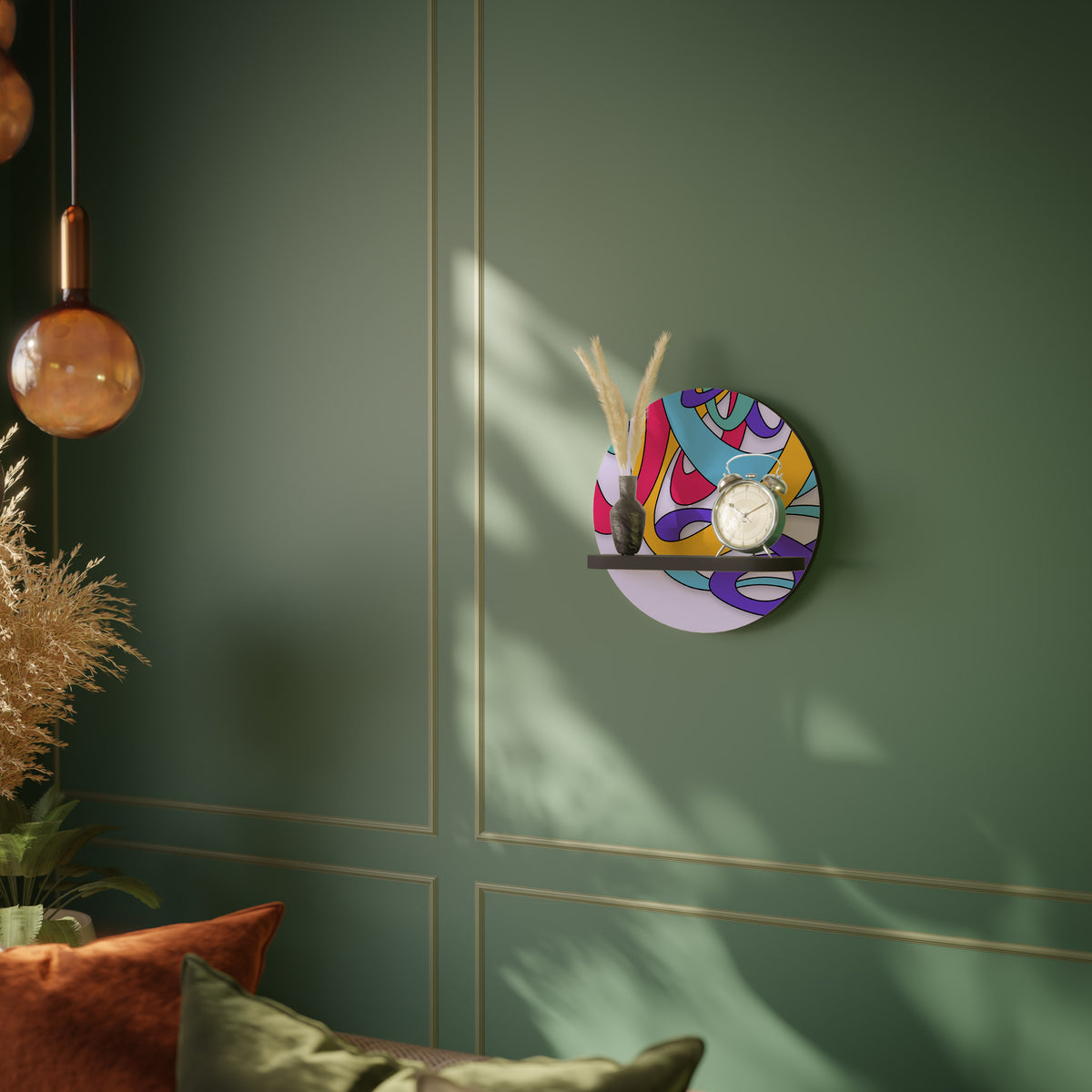 COLOR STREAM Διακοσμητικό Ράφι Art Shelf