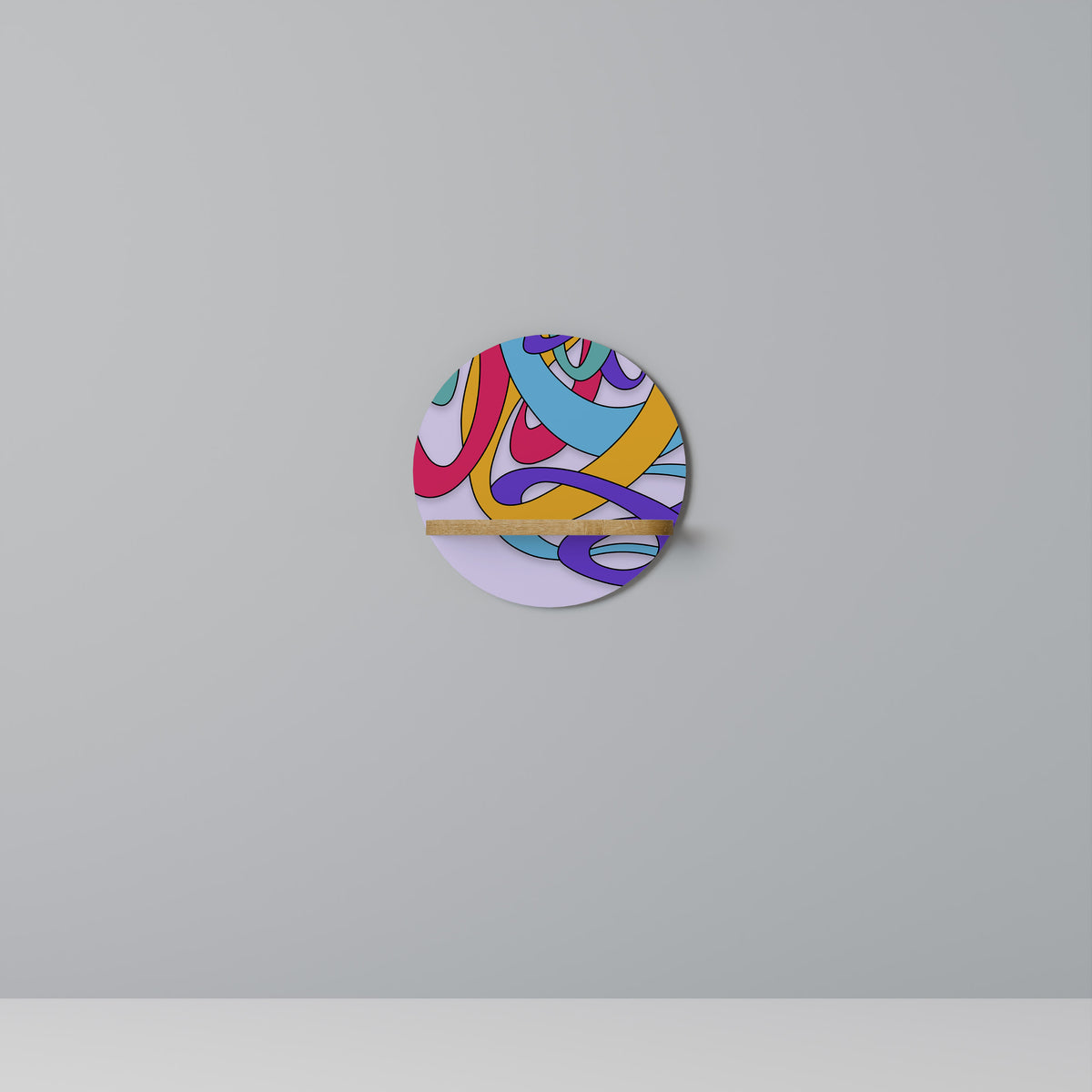 COLOR STREAM Διακοσμητικό Ράφι Art Shelf