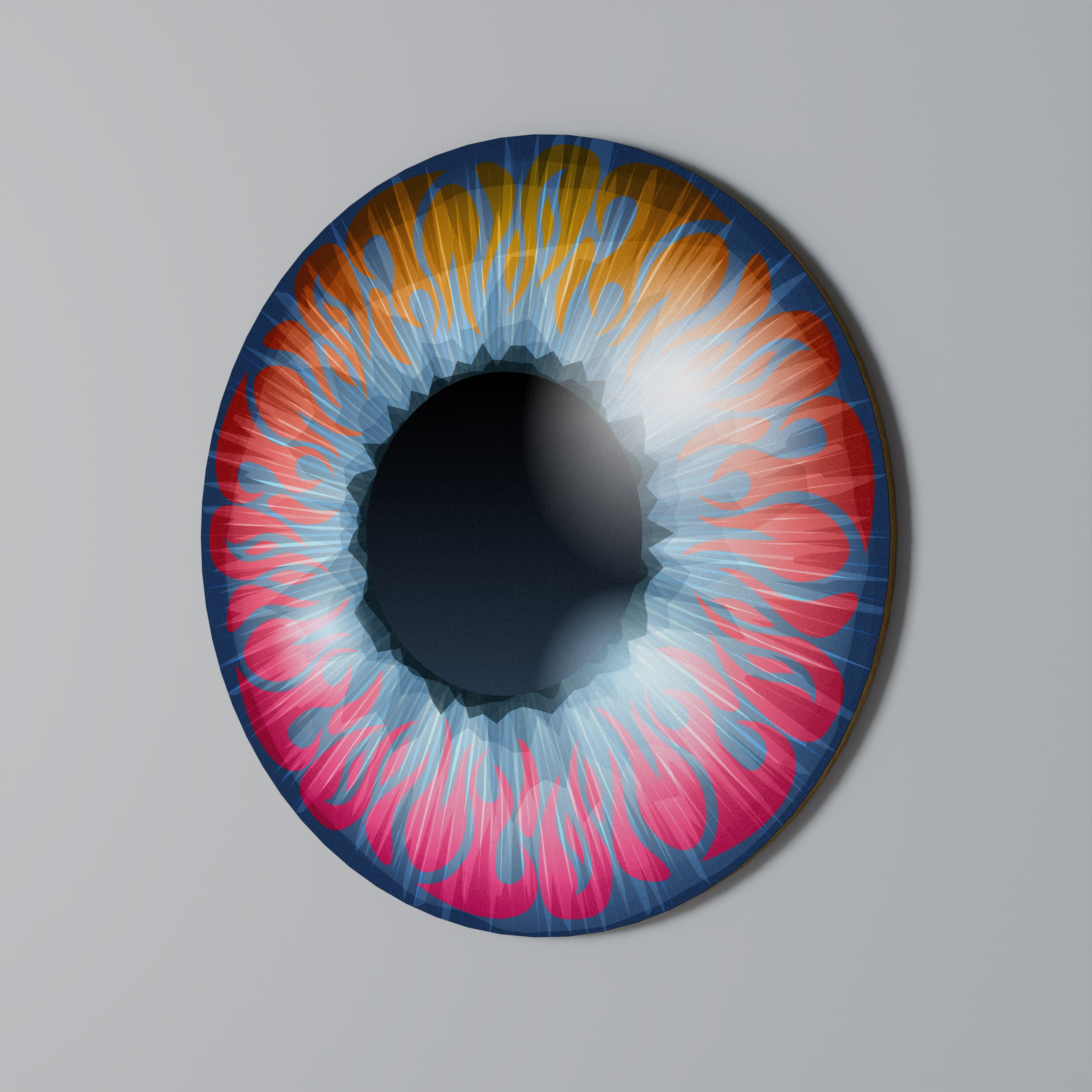 Στρογγυλή Τέχνη Τοίχου FANTASY EYE